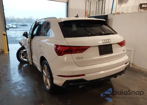 2020 Audi Q3 Premium 45 Tfsi S Line Quattro Tiptronic из США, поврежденный, VIN WA1DECF34L1012506